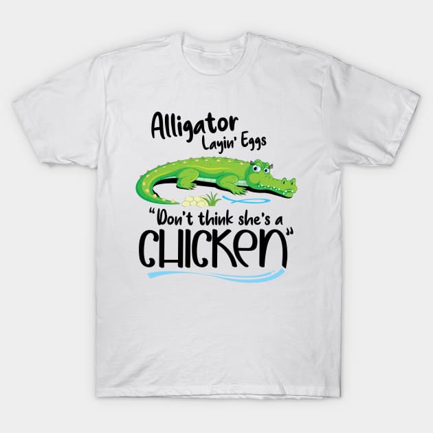 Alligator T-Shirt by RuCal